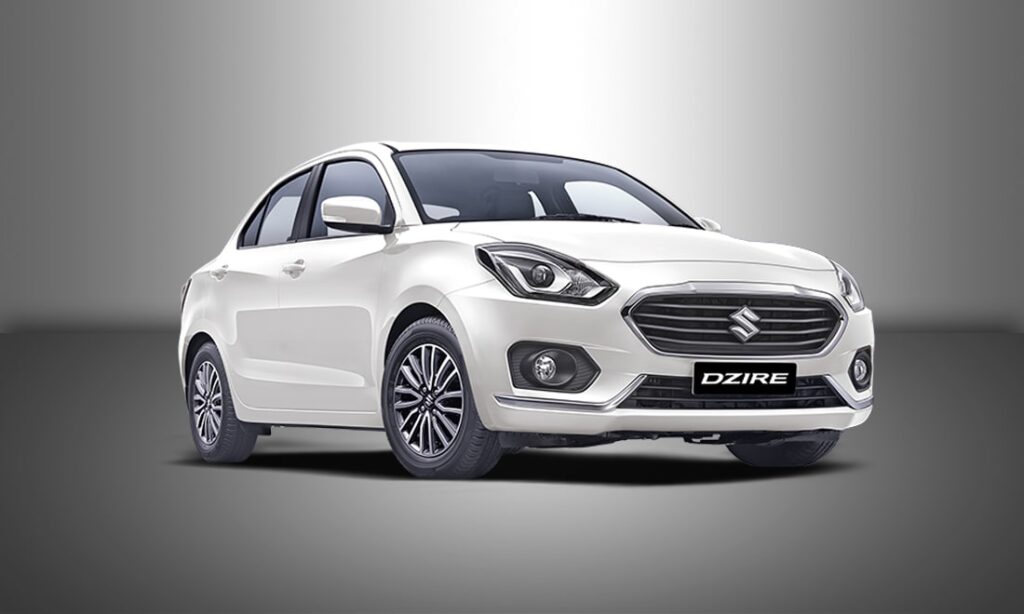 maruti swift dzire bianco